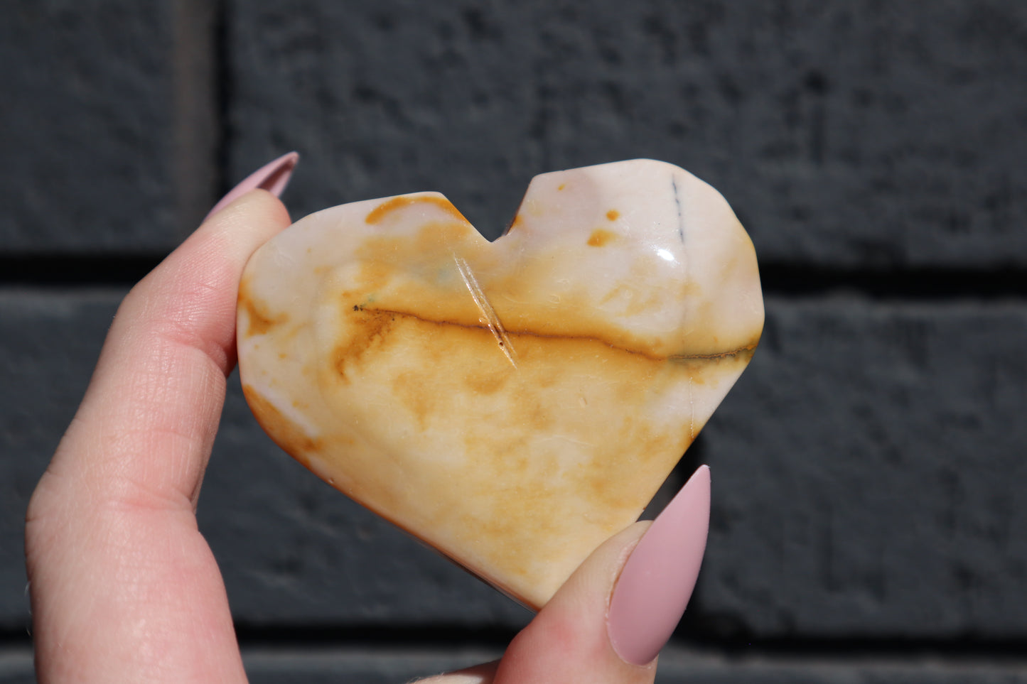 Mookaite Heart Carving MH4