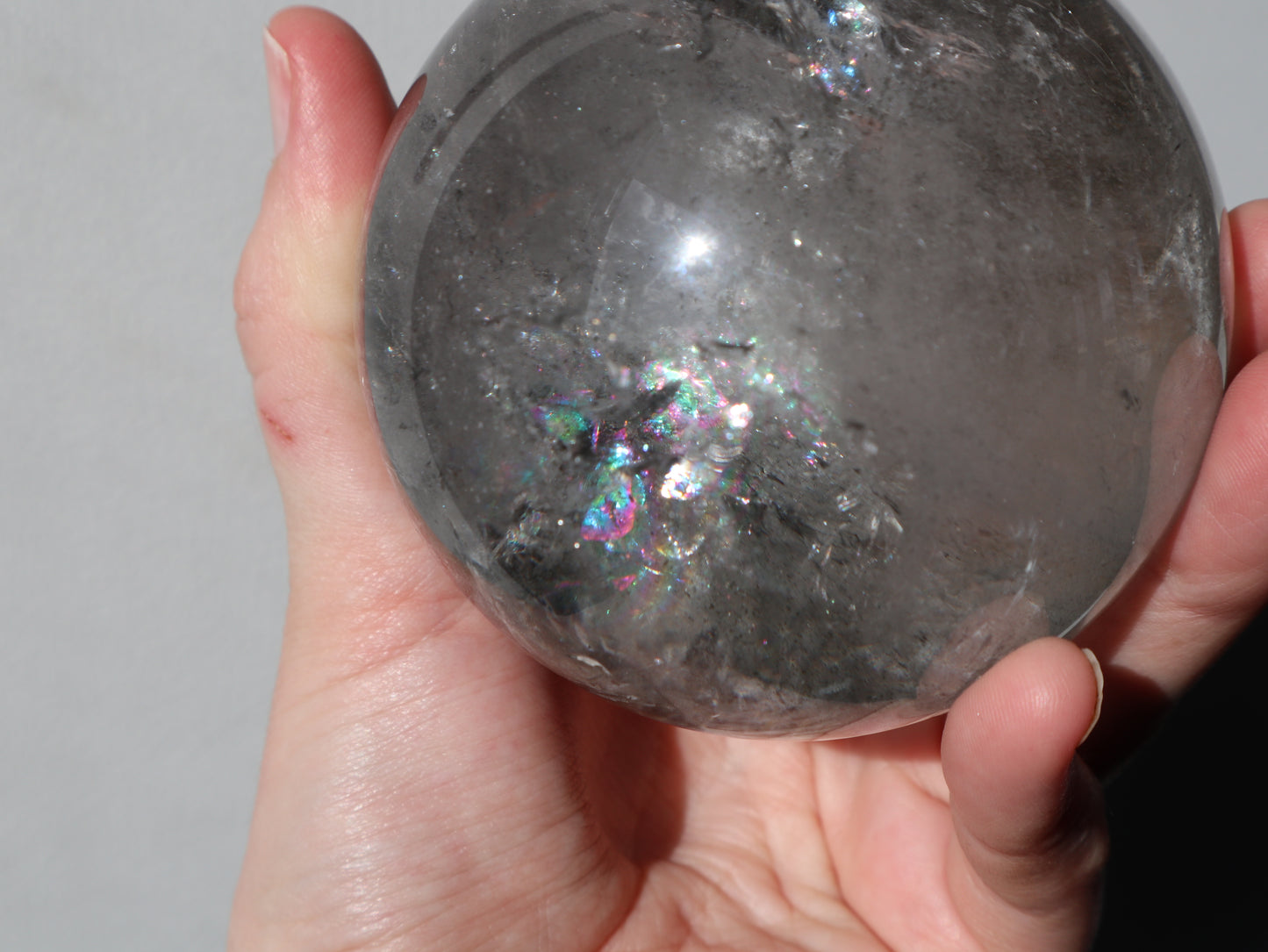 Garden Quartz Sphere 787g (Slightly Imperfect)