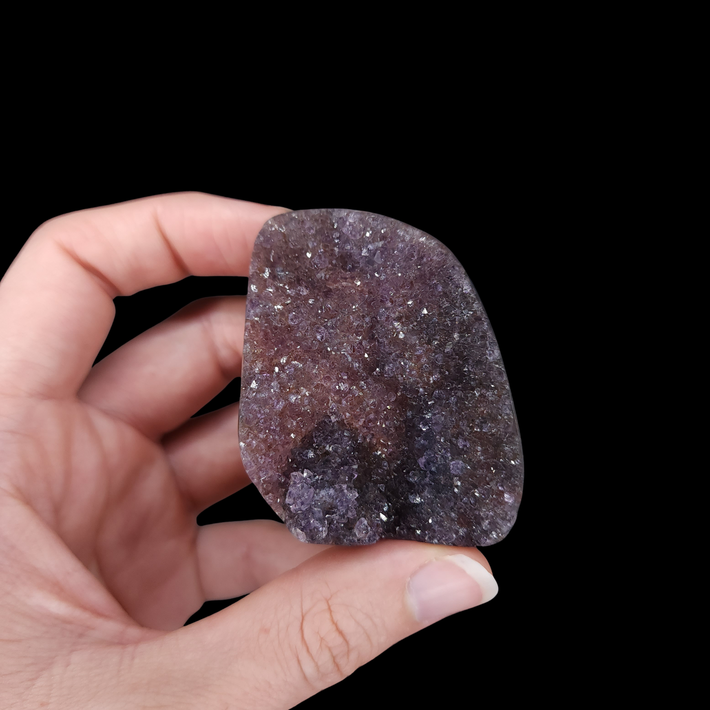 High Quality Rainbow Amethyst Polished Edge Freeforms