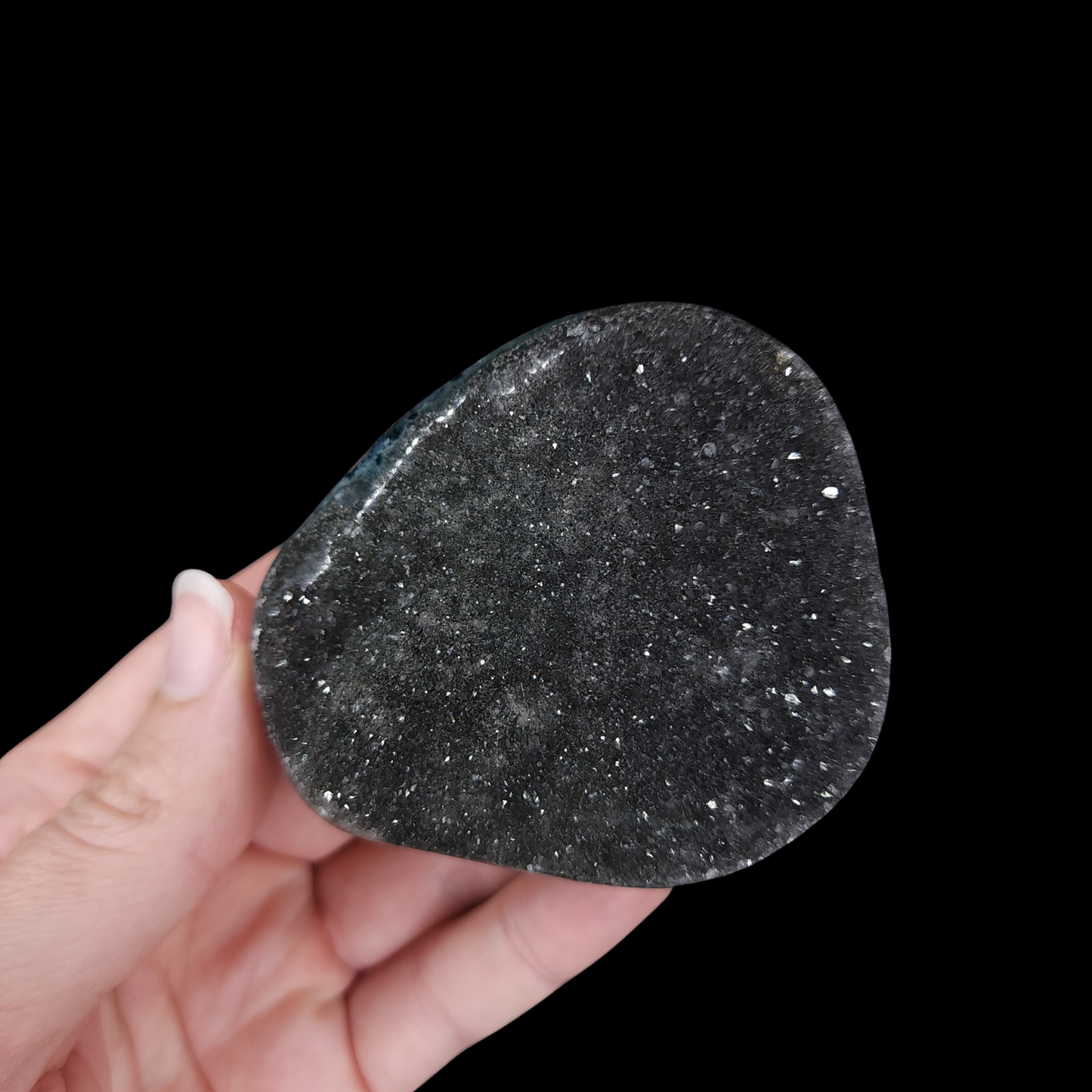 High Quality Rainbow Amethyst Polished Edge Freeforms