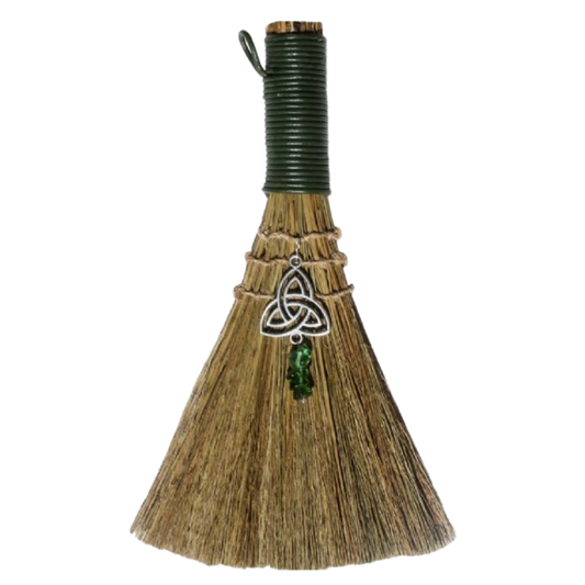 Green Aventurine Besom Wiccan Broom