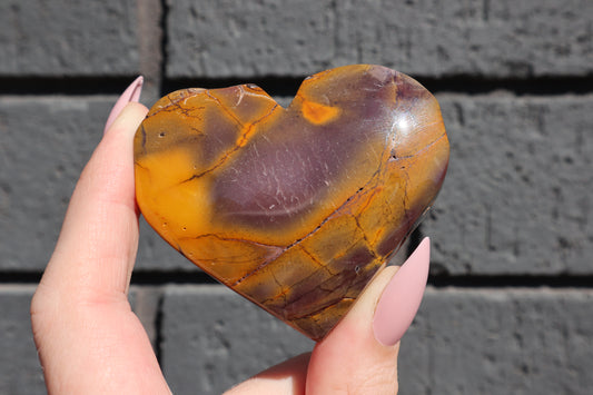 Mookaite Heart Carving MH6