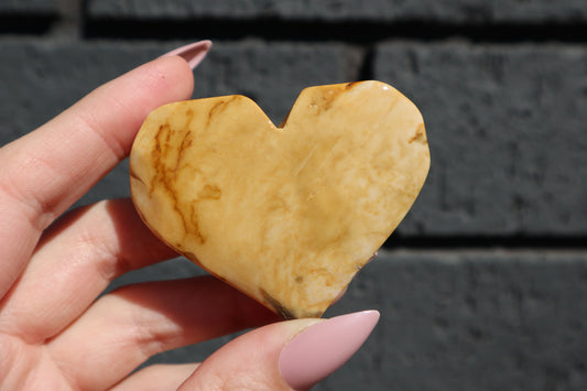 Mookaite Heart Carving MH3