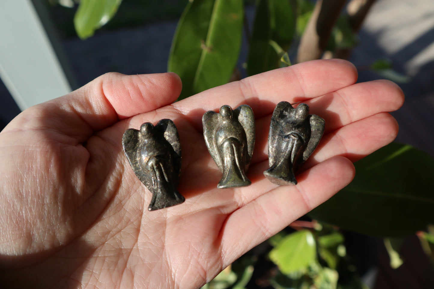 Pyrite Carvings