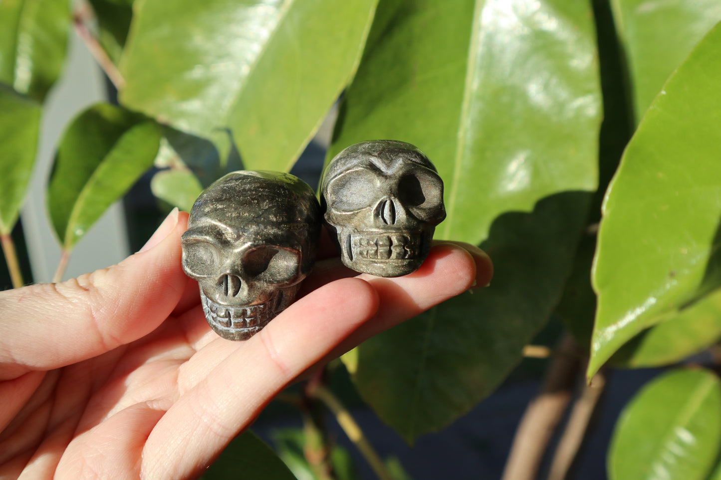 Pyrite Carvings