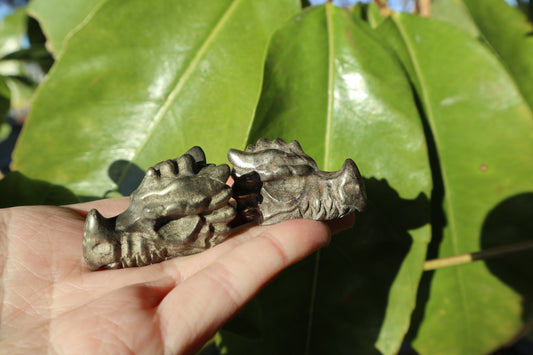 Pyrite Carvings