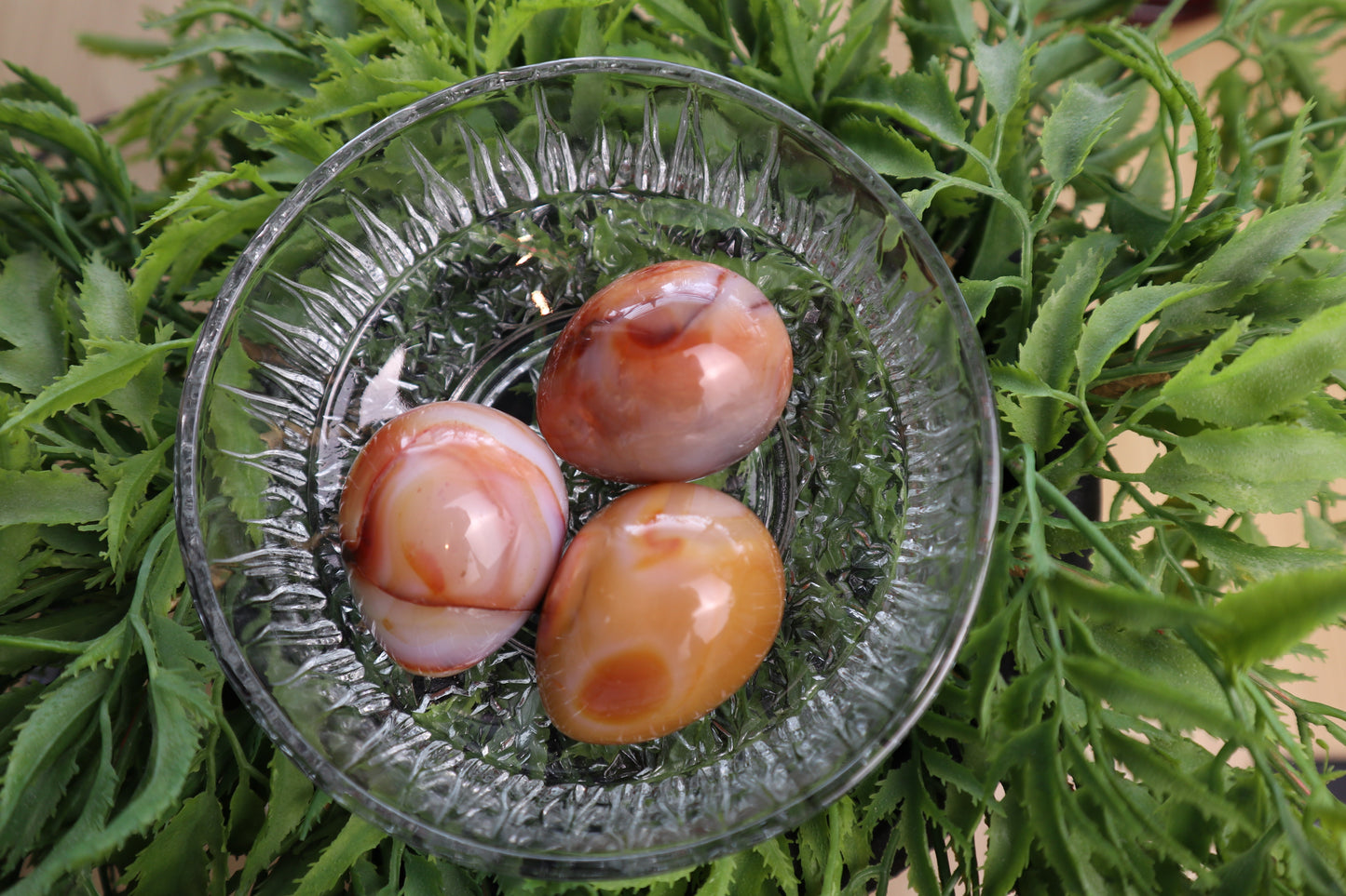 Carnelian Egg Carving (Madagascar)