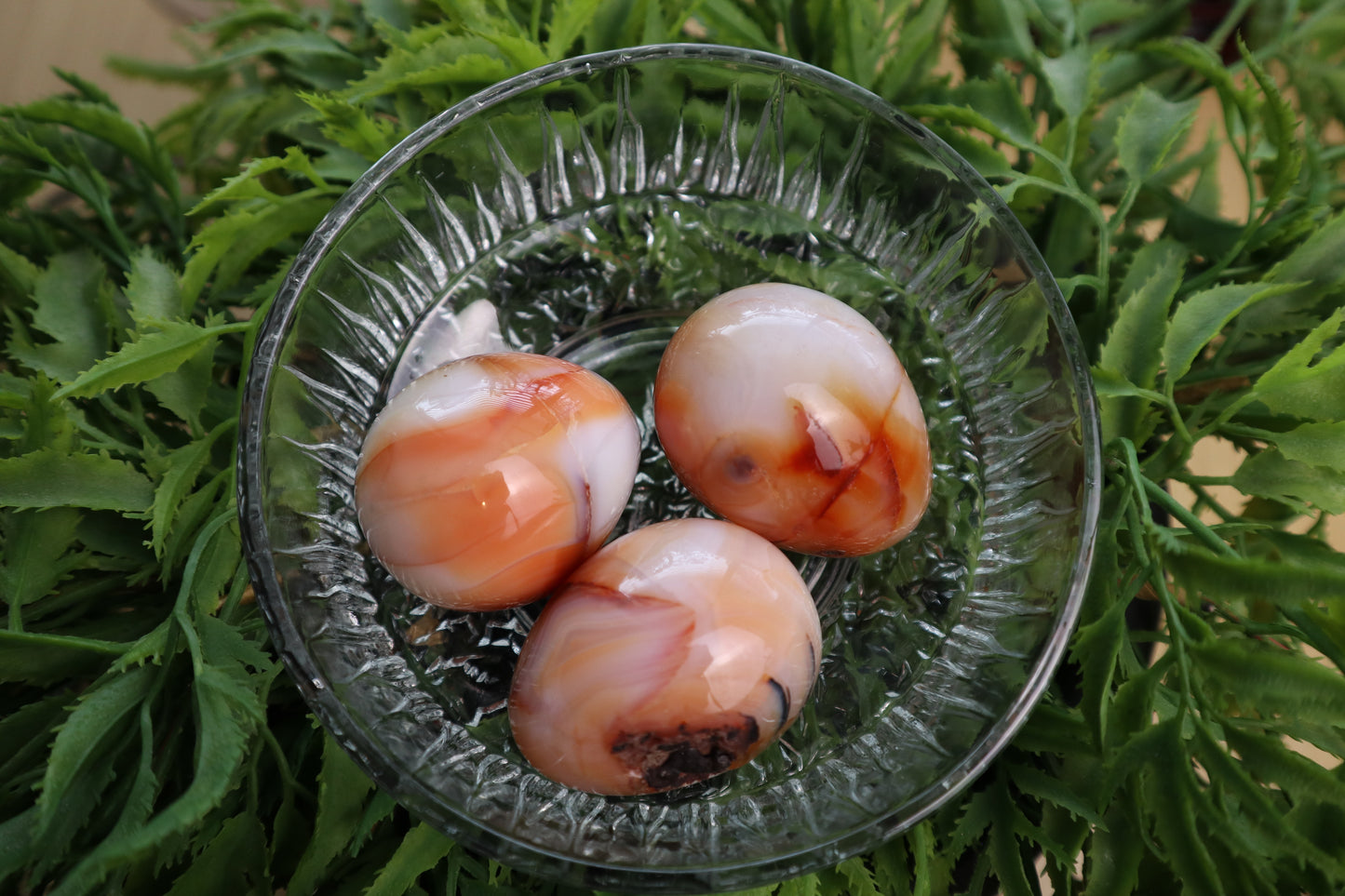 Carnelian Egg Carving (Madagascar)