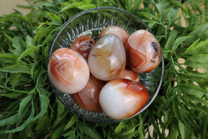 Carnelian Egg Carving (Madagascar)