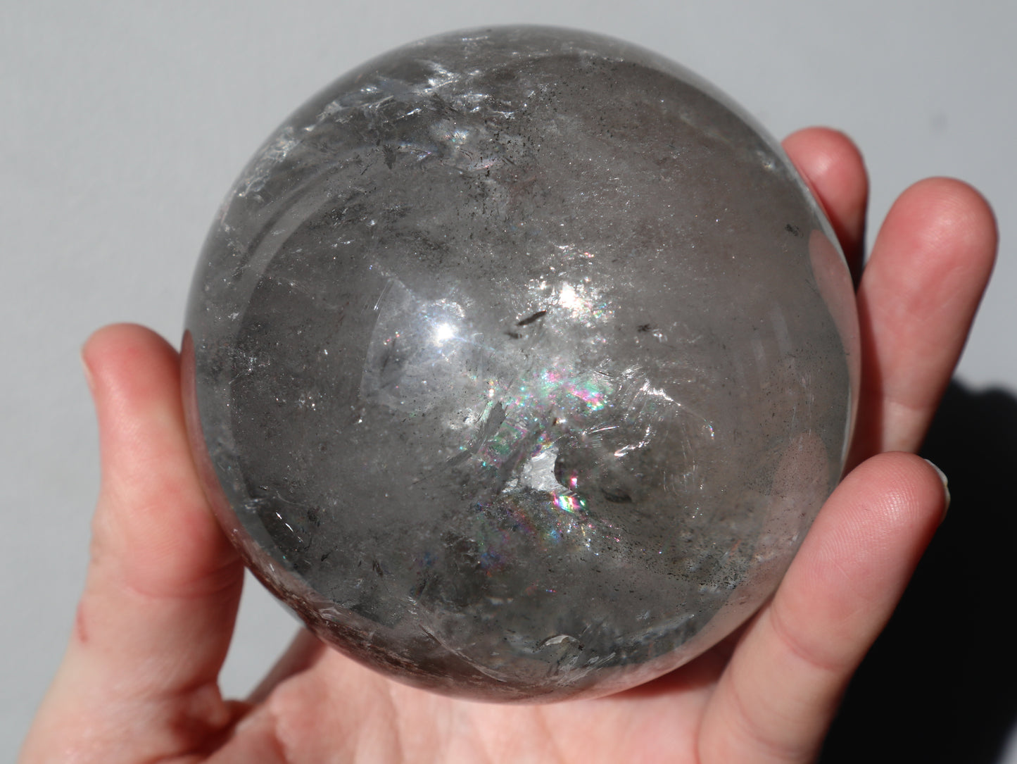 Garden Quartz Sphere 787g (Slightly Imperfect)