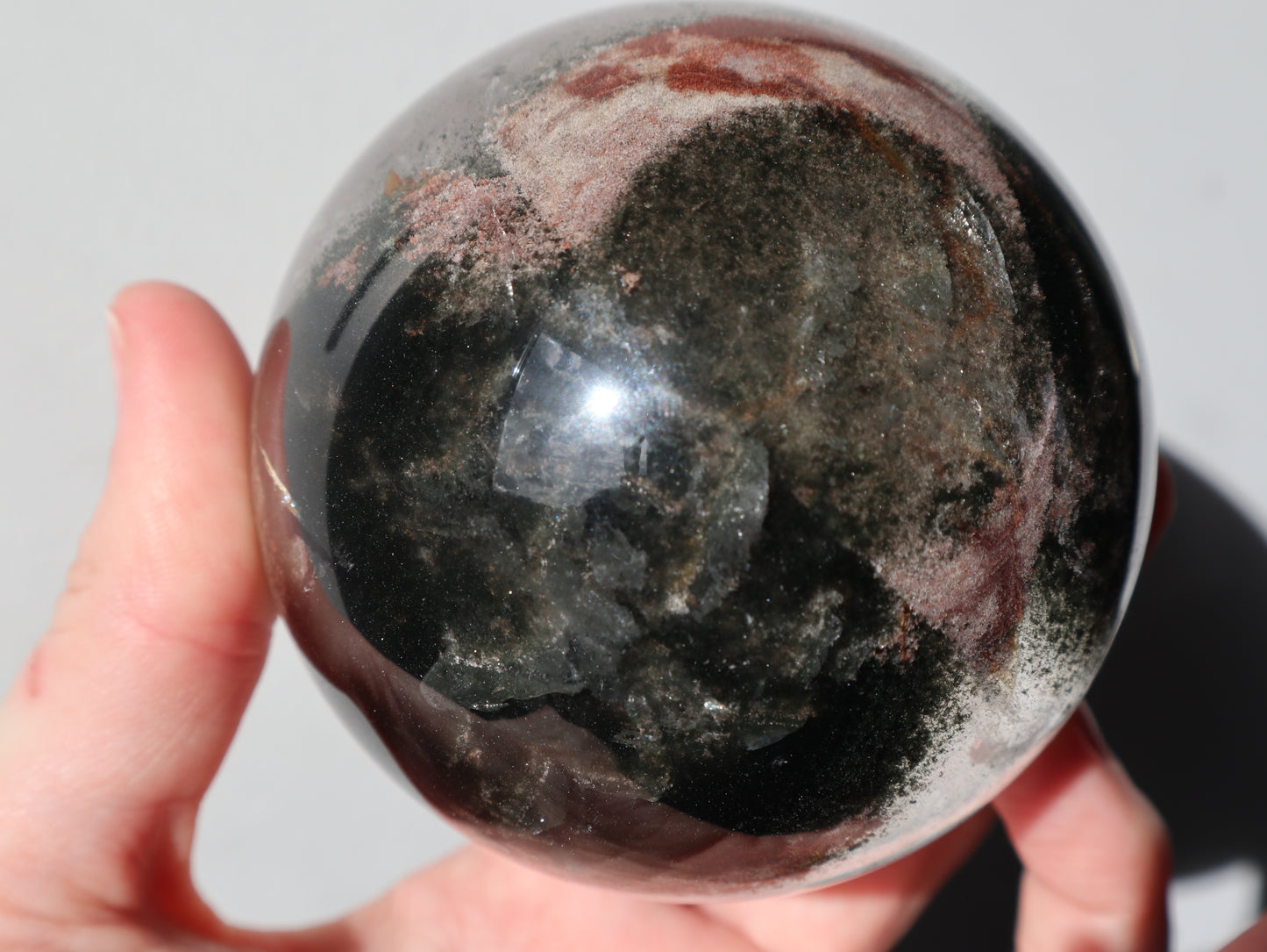Garden Quartz Sphere 787g (Slightly Imperfect)