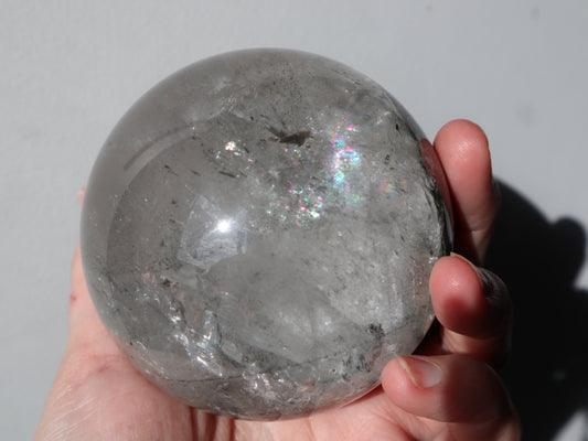 Garden Quartz Sphere 787g (Slightly Imperfect)