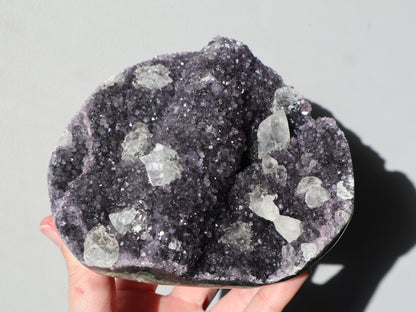 Amethyst Polished Edge Cupcake Cluster 1.155kg