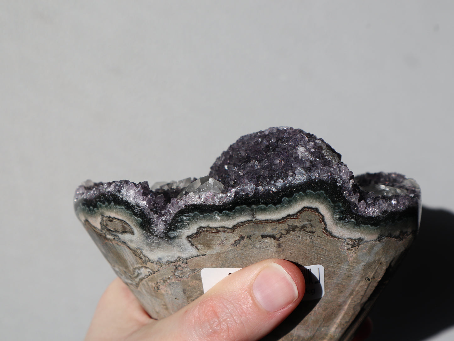 Amethyst Polished Edge Cupcake Cluster 1.155kg