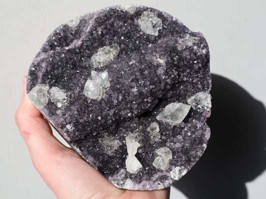 Amethyst Polished Edge Cupcake Cluster 1.155kg